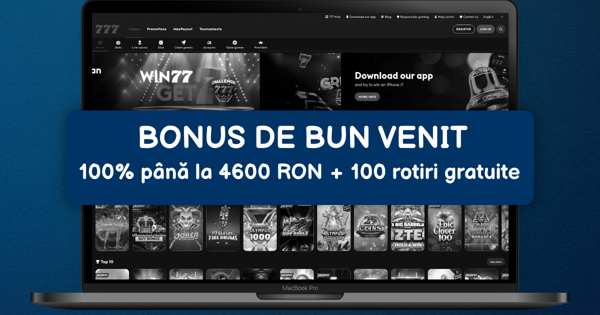 777 Casino România - Sloturi Premium Online
